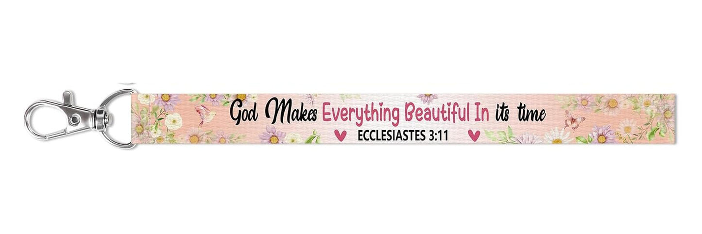 Wristlet Keychain – Ecclesiastes 3:11