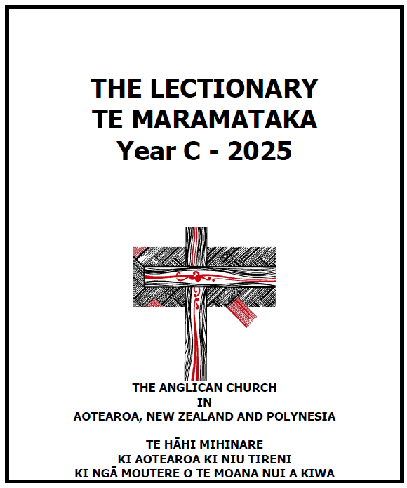 NZ Anglican Lectionary 2025 Church Stores