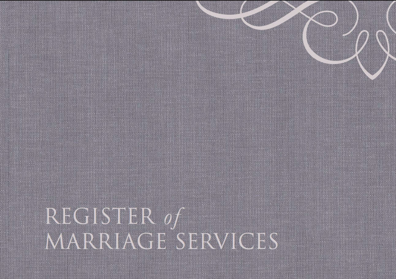 Register Marriage - Grey (Church House Uk)