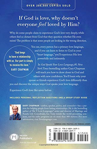 God Speaks Your Love Language - Gary Chapman