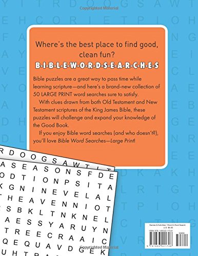 Bible Word Search - Large Print