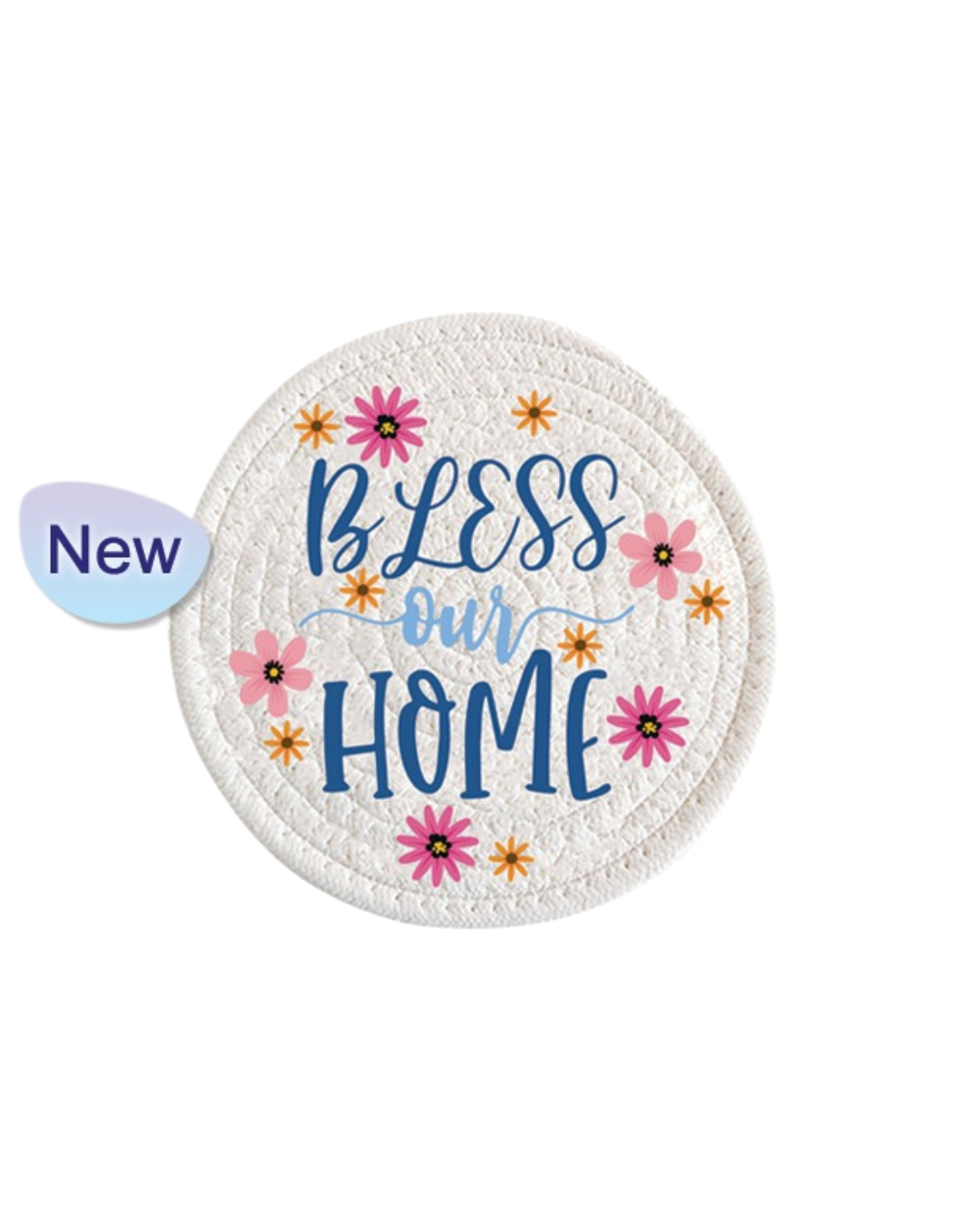 Coasters Cloth (set 4) - Bless our Home