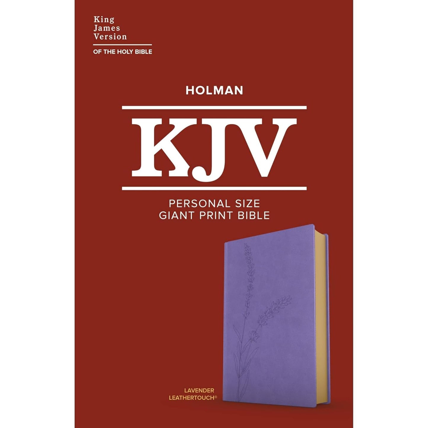 KJV Personal Size Giant Print Bible Lavender I/L