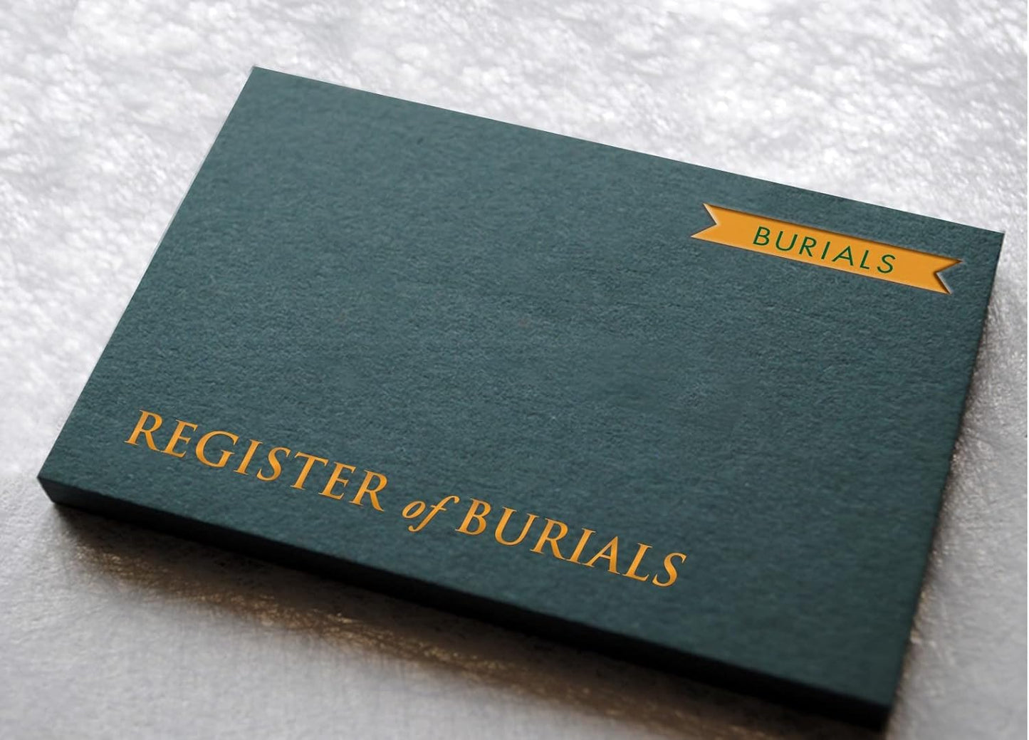 Register of Burials (Green) Landscape