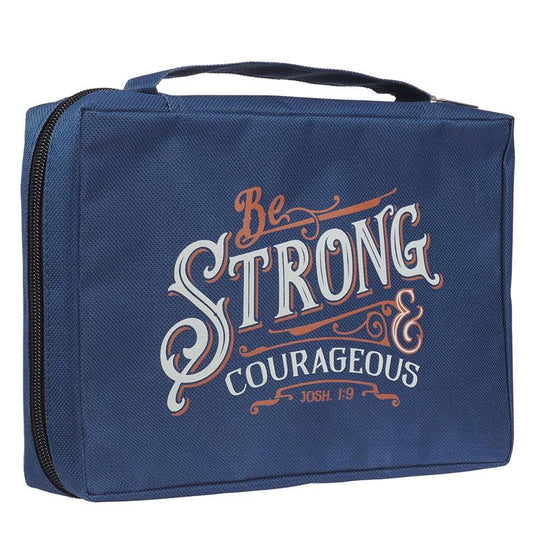 Bible Cover Be Strong /Courageous Josh 1.9 - XLarge