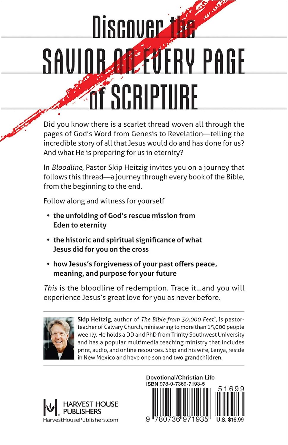 Bloodline: Tracing Gods Rescue Plan From Eden To Eternity - Skip Heitzig