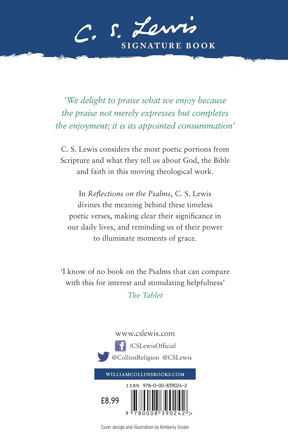 Reflections on the Psalms by C. S. Lewis