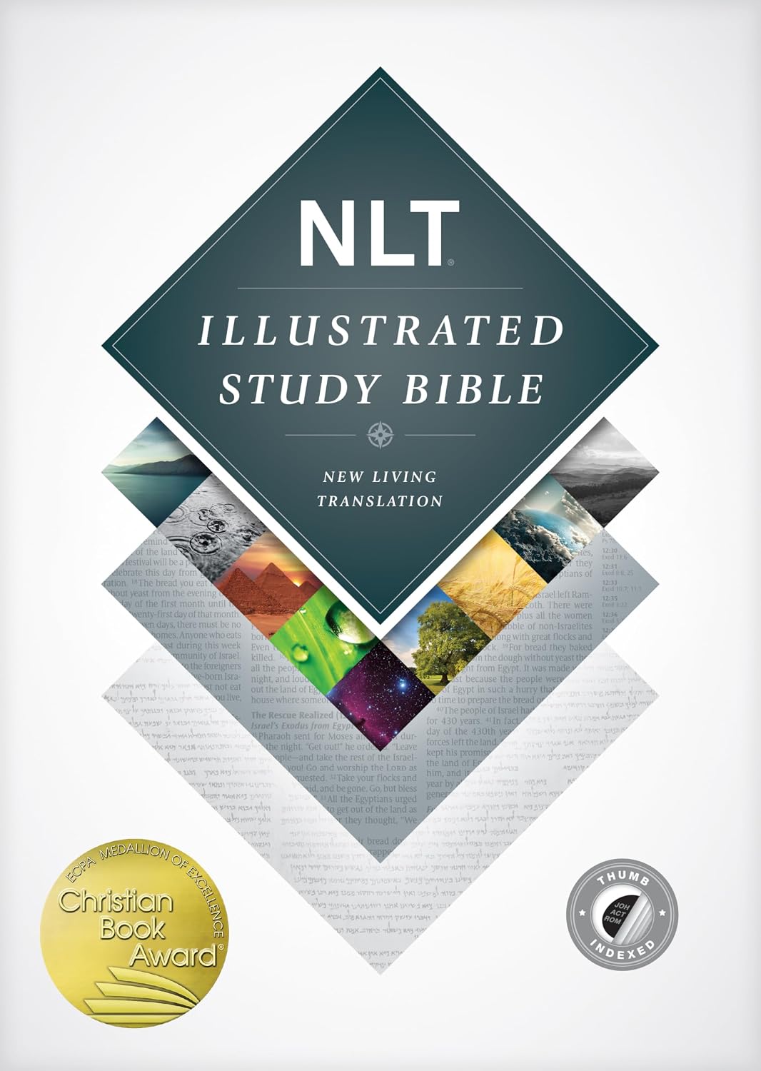 NLT Illustrated Study Bible, Hardcover, Indexed: New Living Translation