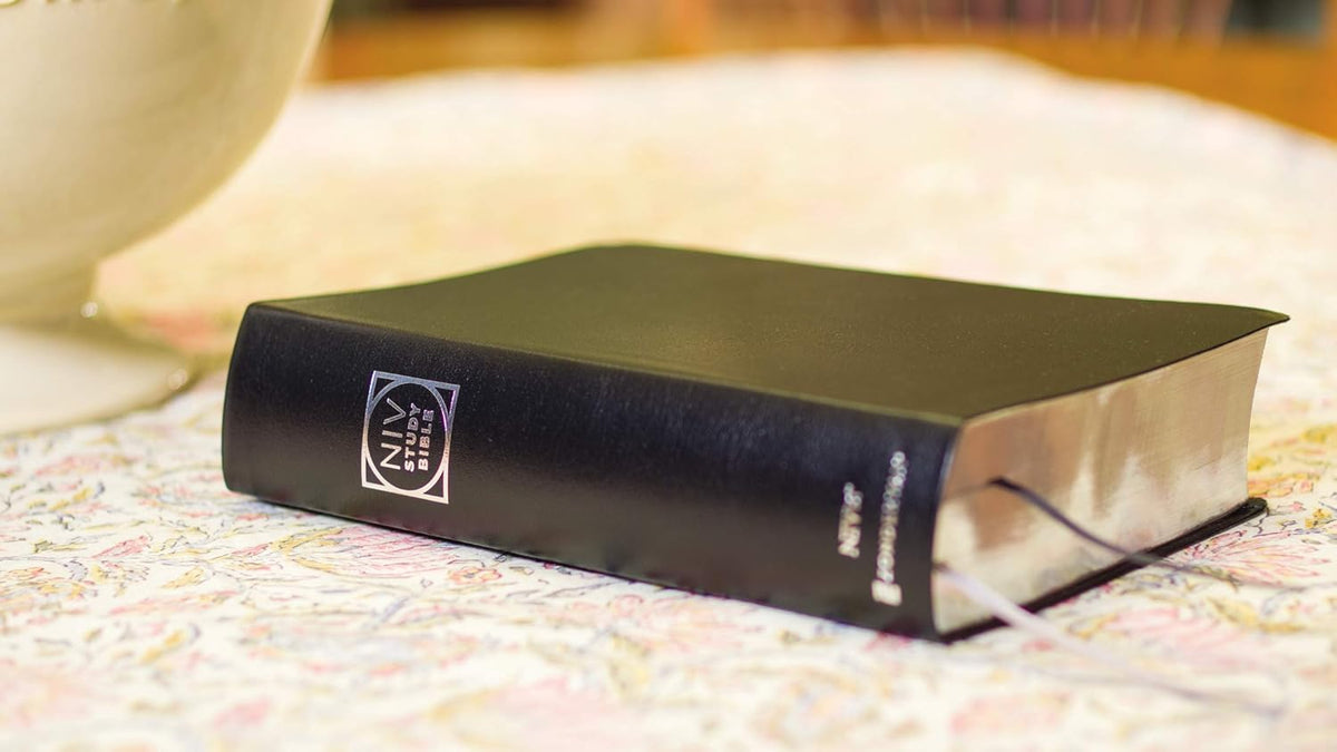 NIV Study Bible Fully Revised Edition Black I/L