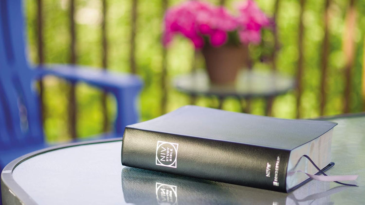 NIV Study Bible Fully Revised Edition Black I/L