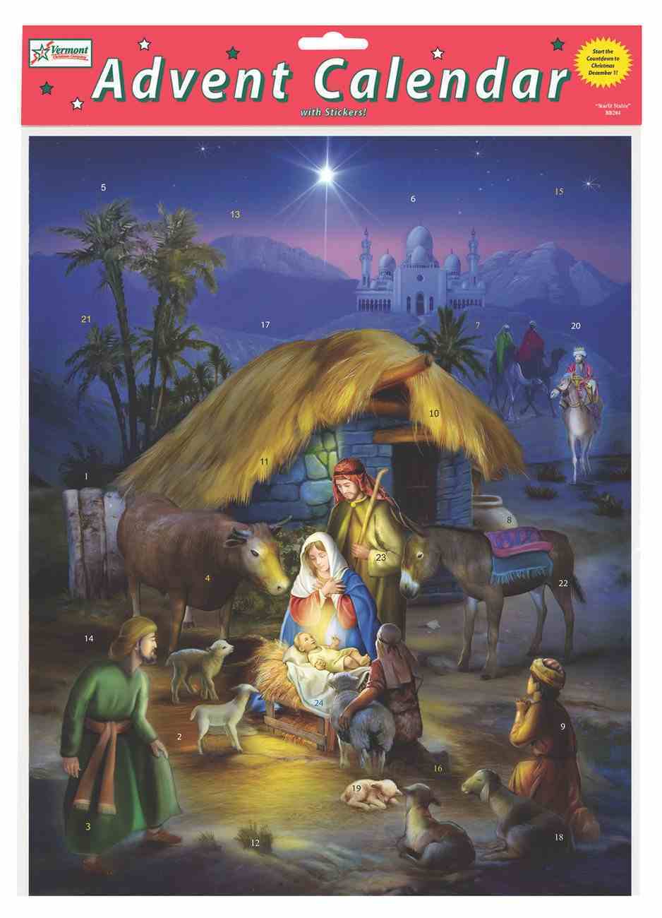 Nativity Calendar A3 size