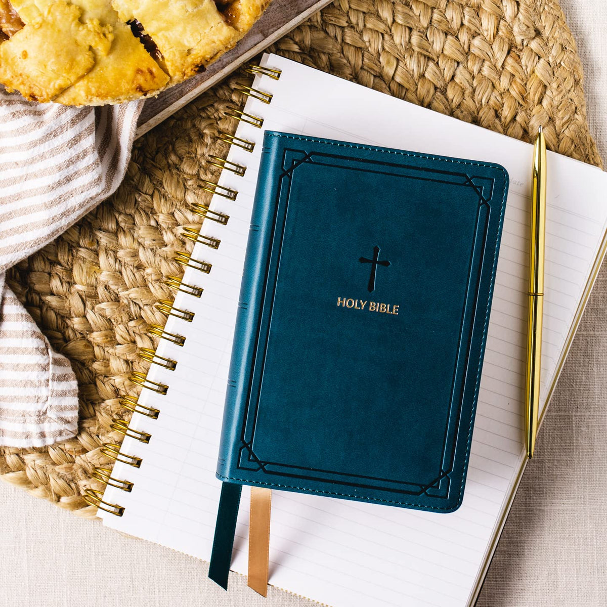 NKJV End-of-verse Reference Bible - Teal