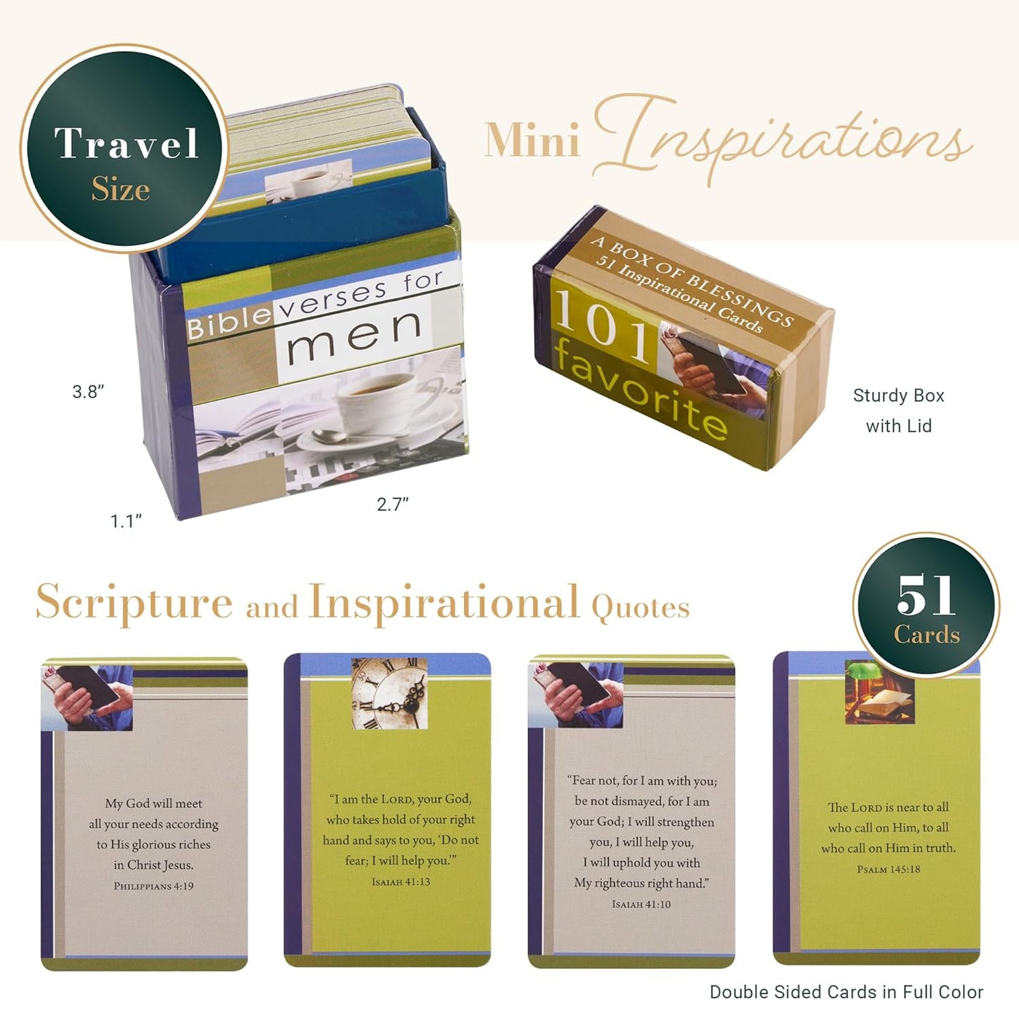 Box Of Blessings-101 Verses For Men