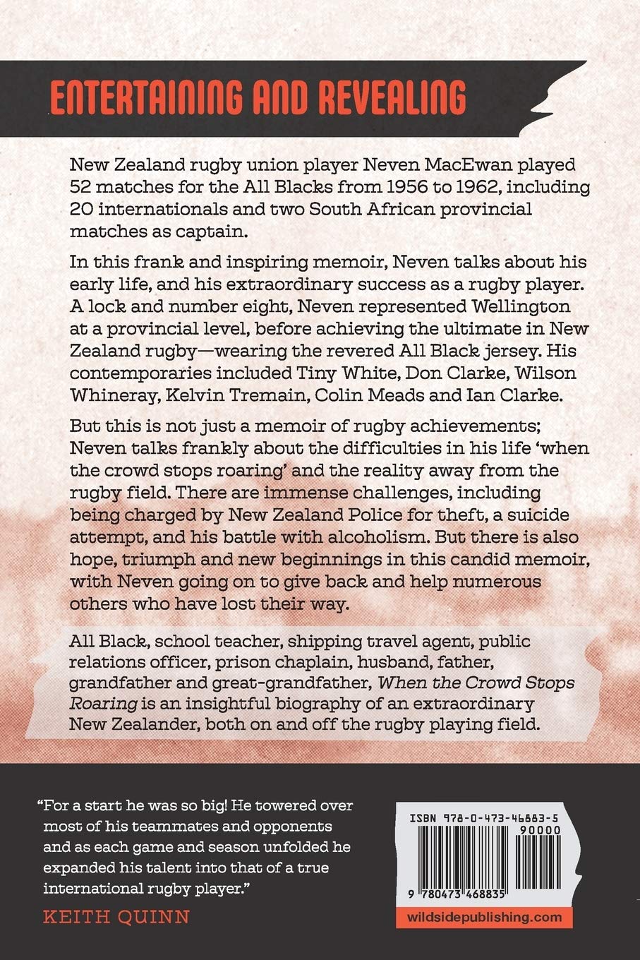 When The Crowd Stops Roaring - Neven MacEwan