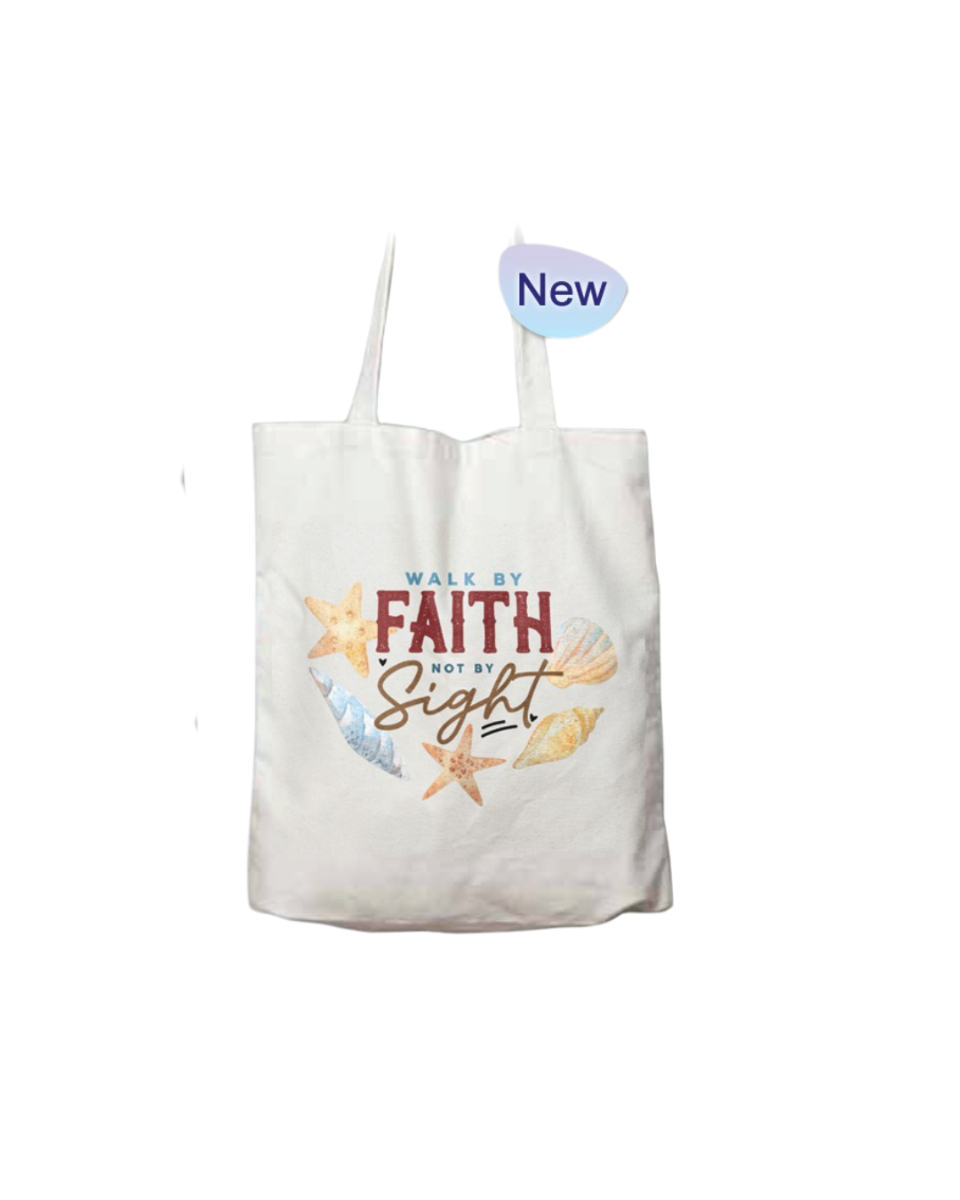 Tote Bag Canvas - Walk by Faith