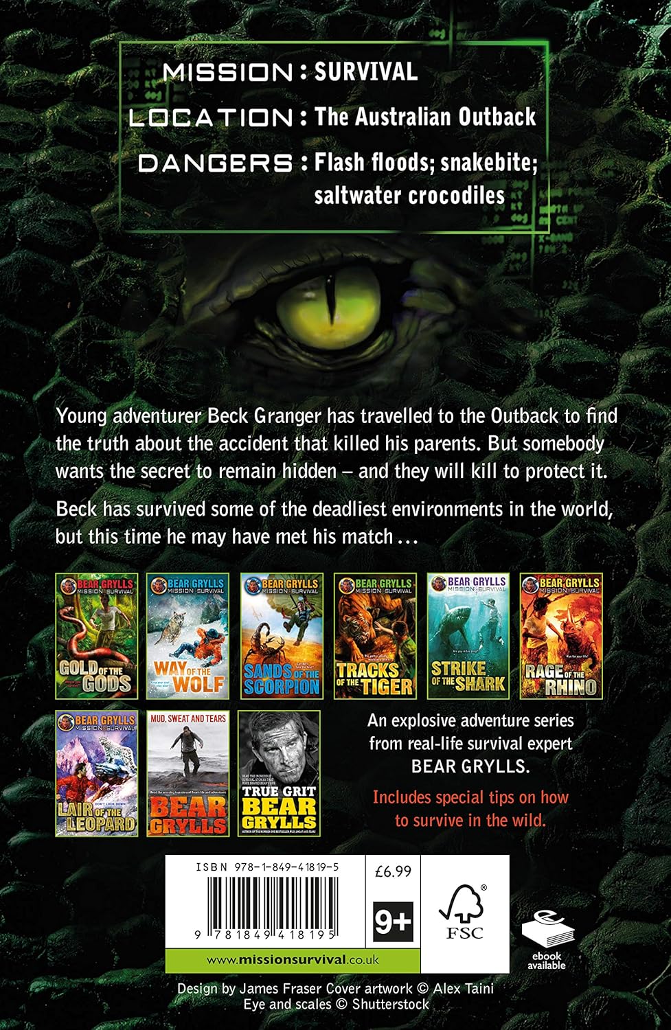 Claws Of The Crocodile (Mission Survival Bk 5)