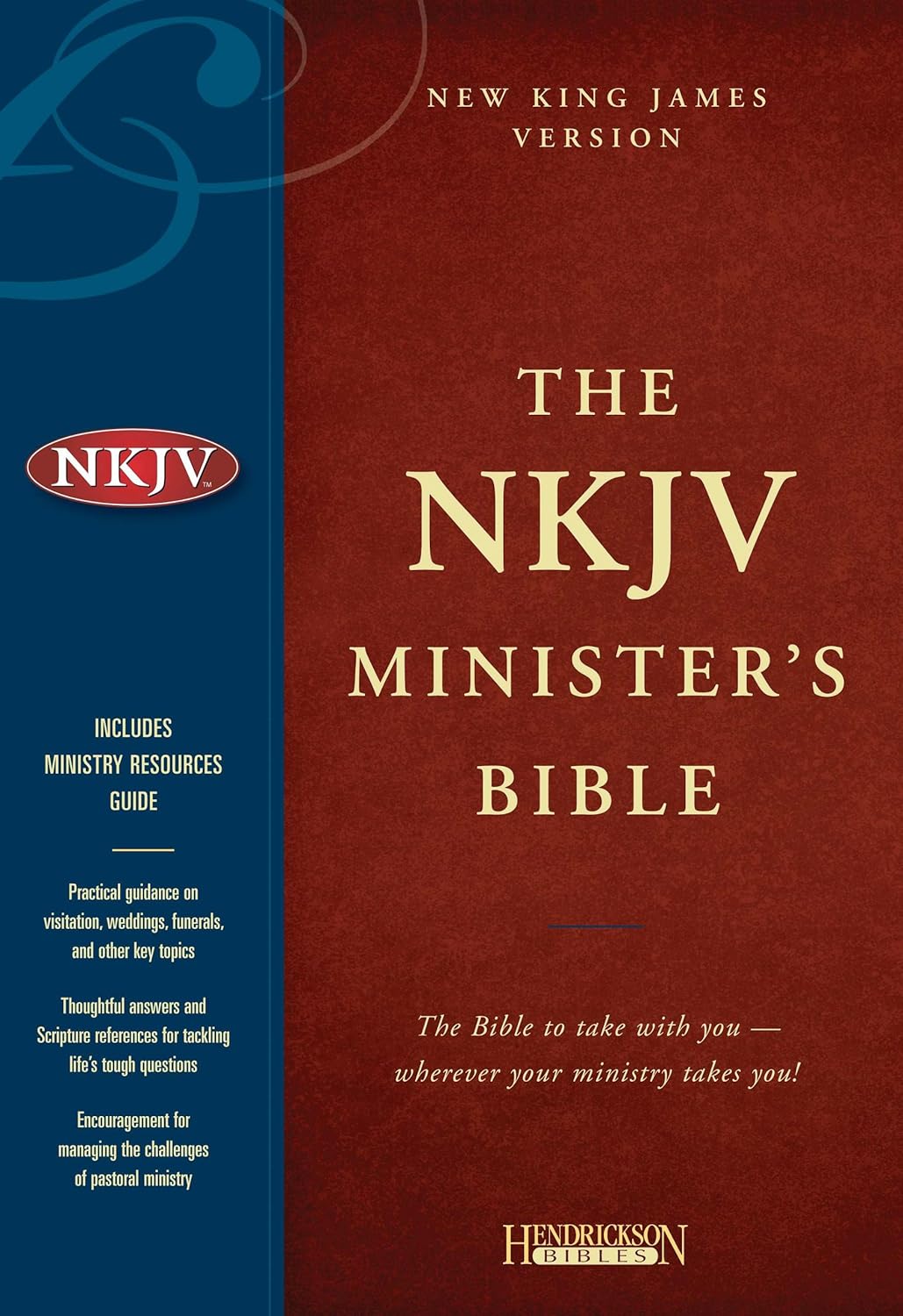 NKJV Ministers Bible - Black (Genuine Leather)