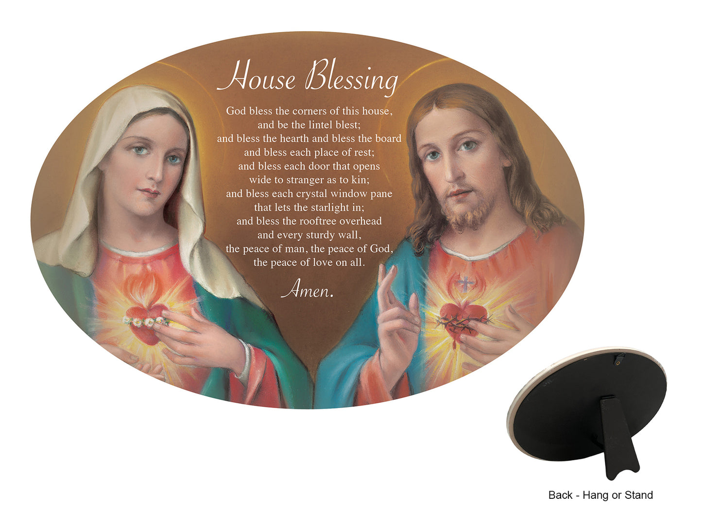 Heavenly Ceramic Plaque - House Blessing