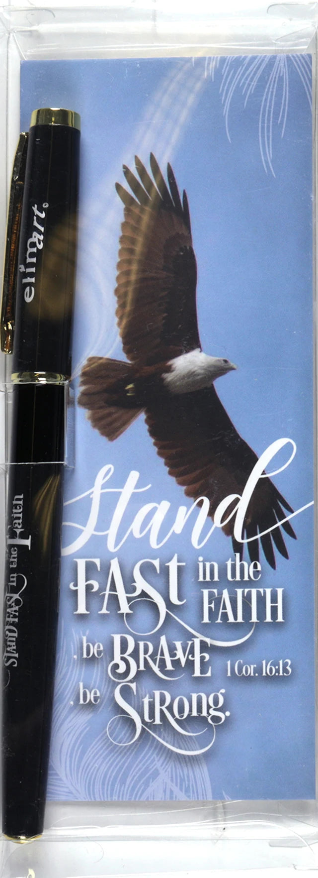 Pen Gel Black - Stand Fast in the Faith