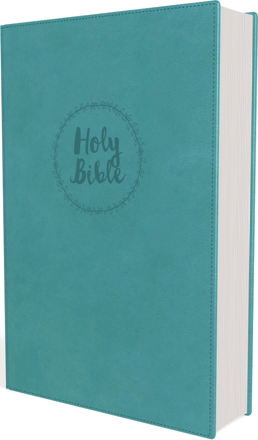 NIV  Bible Value Thinline Im/Lth Blue Comfort Print