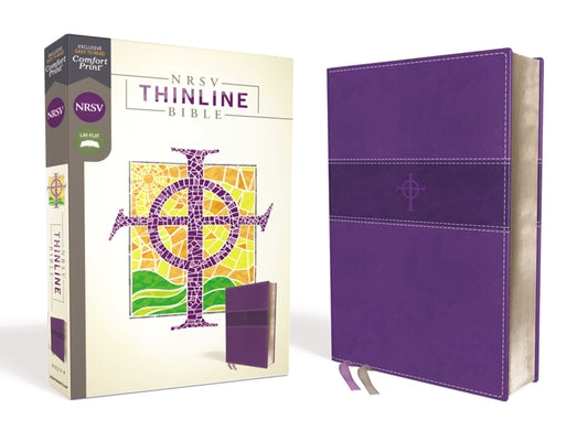NRSV Bible Thinline Purple Lth/Soft Comfort Print