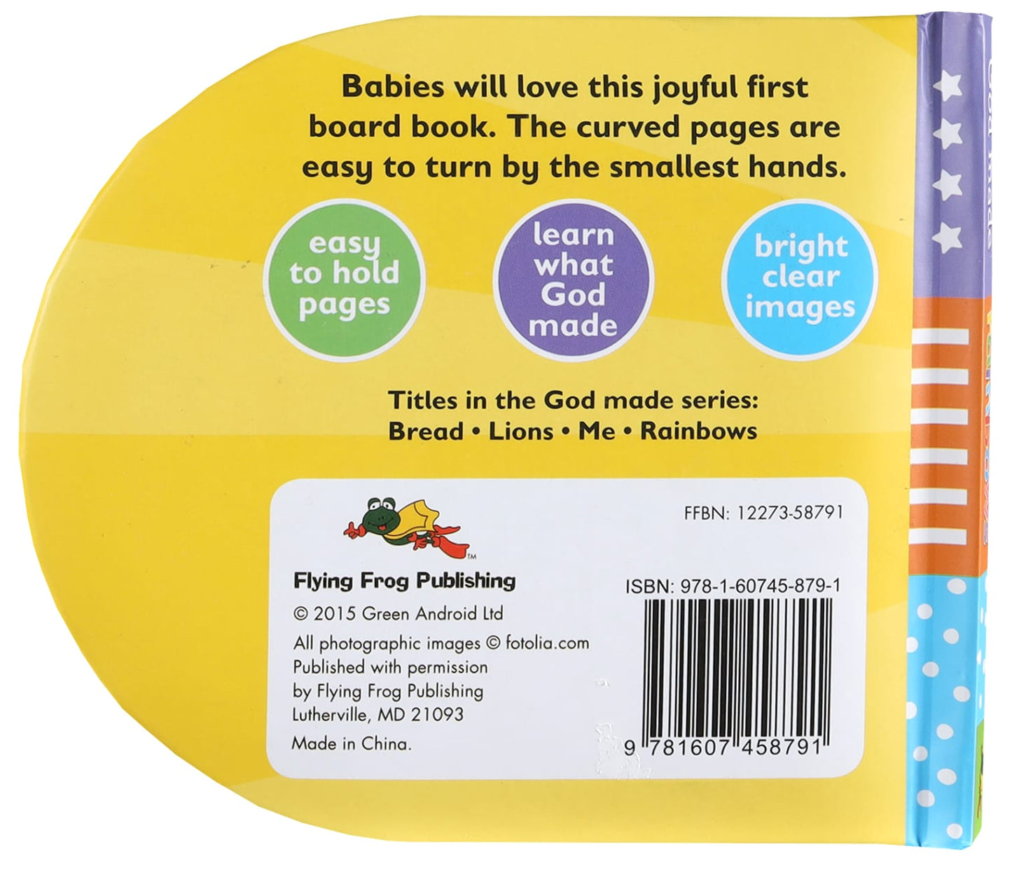 God Made Rainbows (Board Bk)