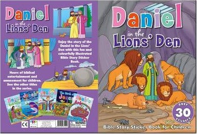 Daniel in the Lions Den - Sticker Book