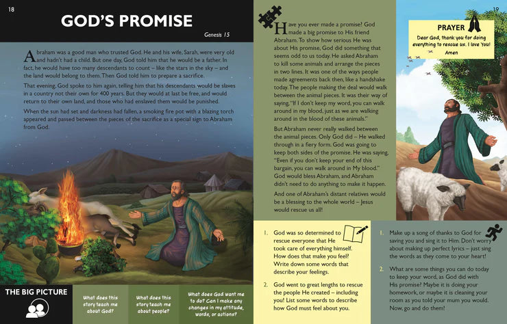 Illustrated children's Bible Devotional