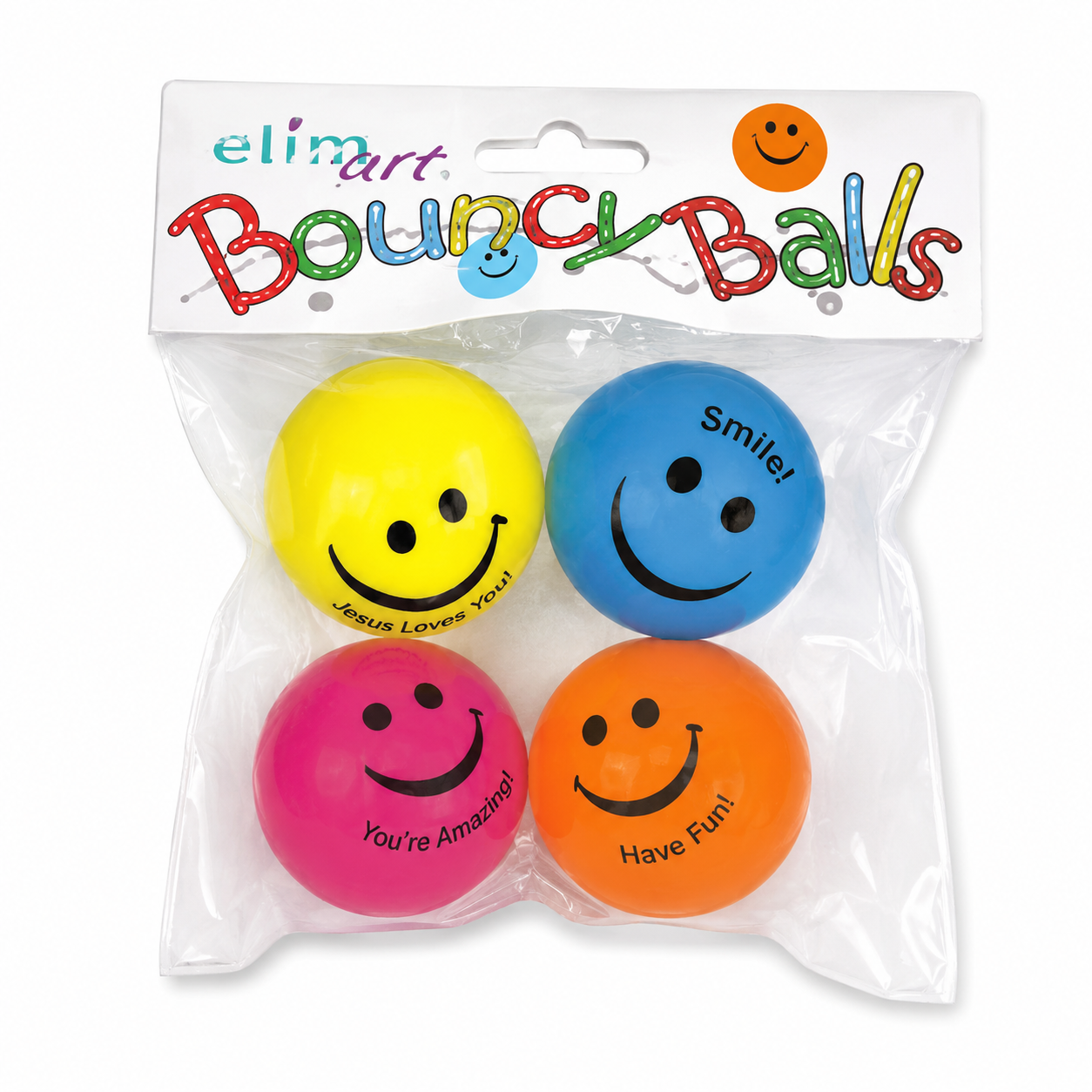 Bouncy Balls - Pack Of 4