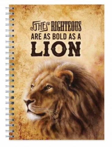 Journal Spiral - The Righteous are as Bold as a Lion