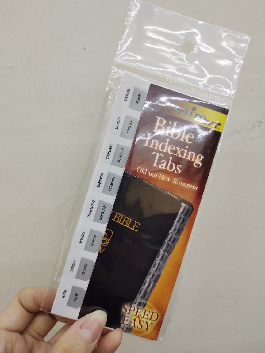 Bible Tabs Silver