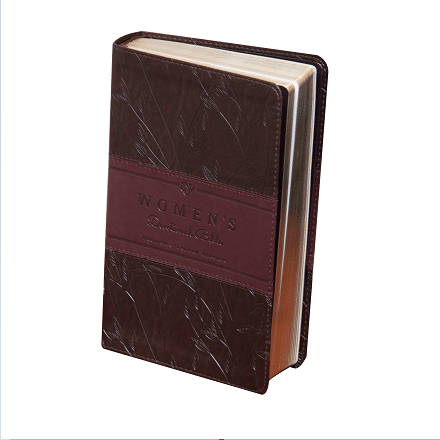 ESV Women'S Devtional Bible Trutone Burgundy