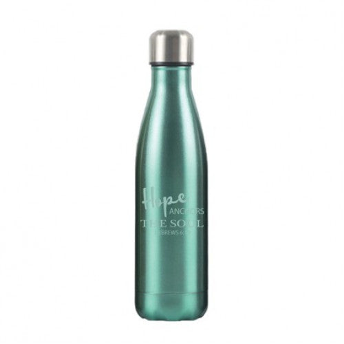 Bottle Sports S/Steel Mint Green - Hope Anchors the Soul Hebrews 6.19