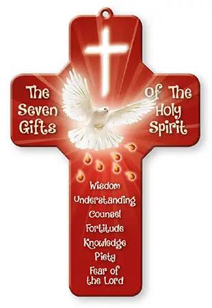 Wood Cross – Confirmation Symbolic (7 1/4 Inch)