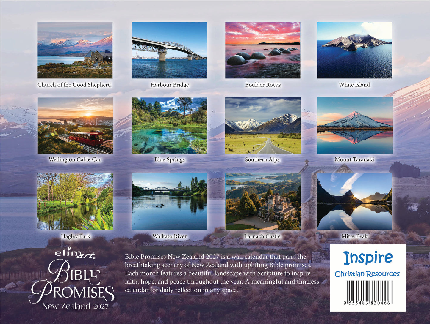 Bible Promises Calendars 2027 - Wall Hanging