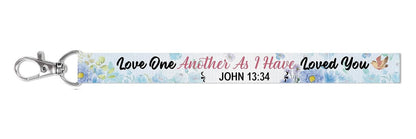 Wristlet Keychain – John 13:34