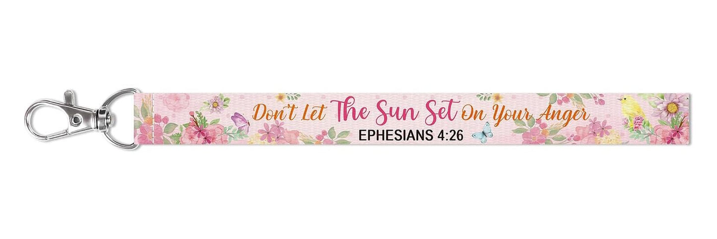 Wristlet Keychain – Ephesians 4:26