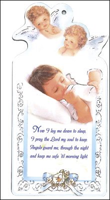 Night Prayer for Boy – Wooden Hanging Plaque