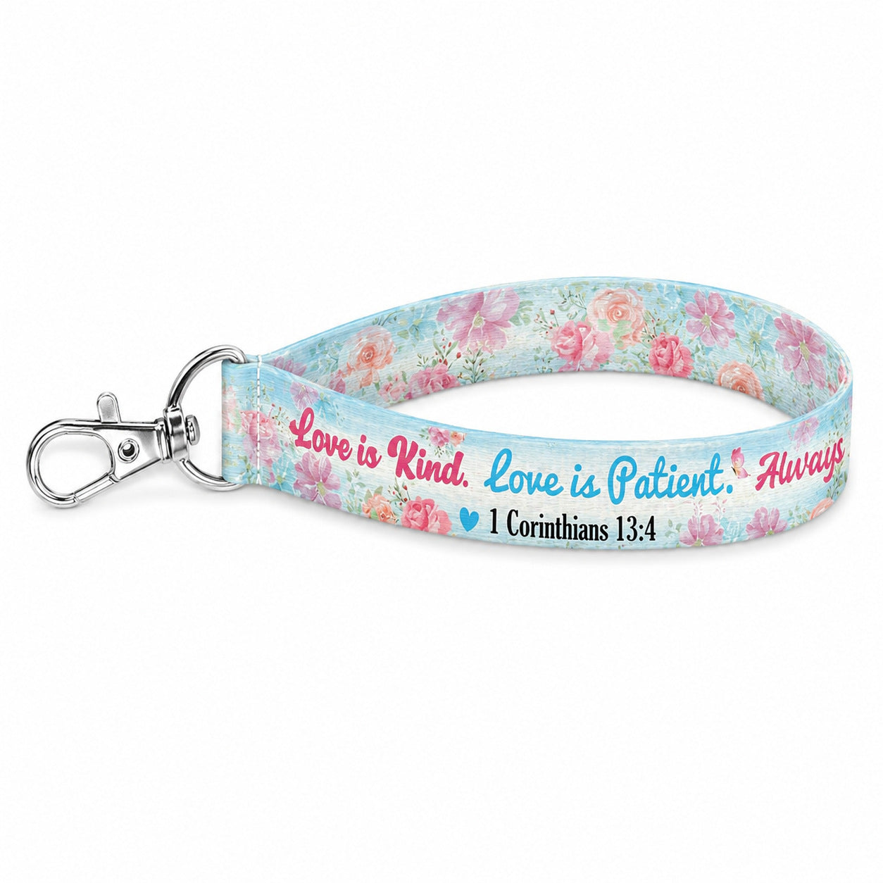 Wristlet Keychain – 1 Corinthians 13:4