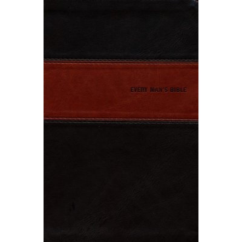 NIV  Everyman's Study Bible 2 Tone Brown Luxleather