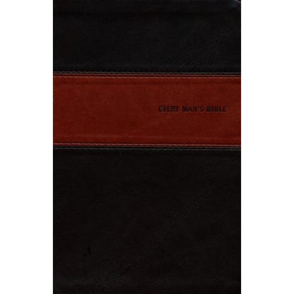 NIV  Everyman's Study Bible 2 Tone Brown Luxleather