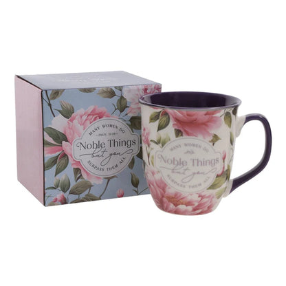 Mug Noble Things Pink Peony