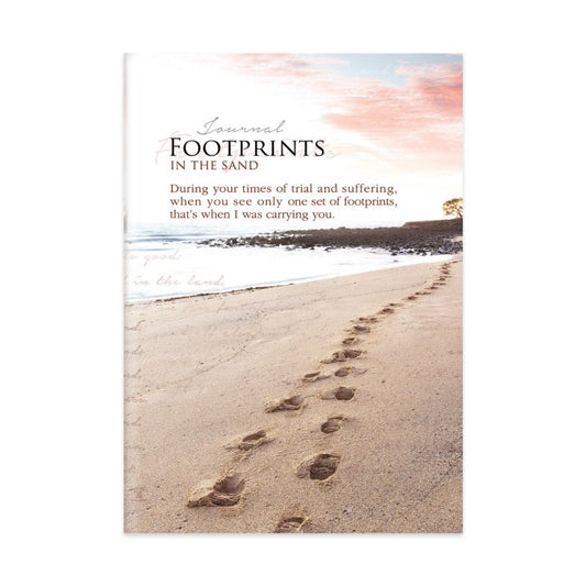 Journal Hardcover - Footprints