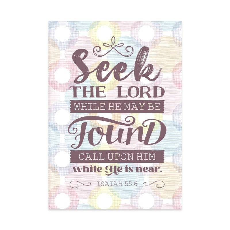 Journal Hardcover - Seek The Lord...