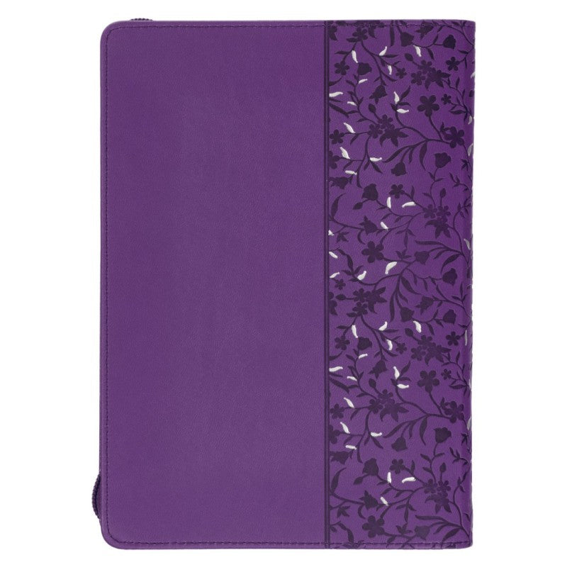 2025 Executive Planner with Zip - Be Still and Know - Purple