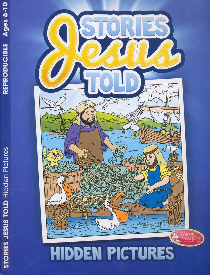 Stories Jesus Told - Colour/Act (Hidden Pictures) Age 6-10