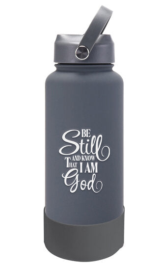 Tumbler Bottle - Be Still and Know that I Am God - 1000ml