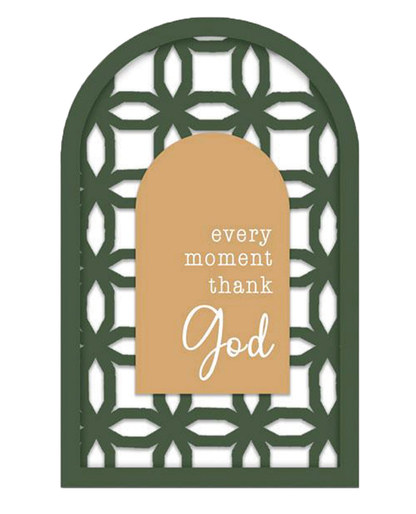 MDF Wall Hanging - Thank God