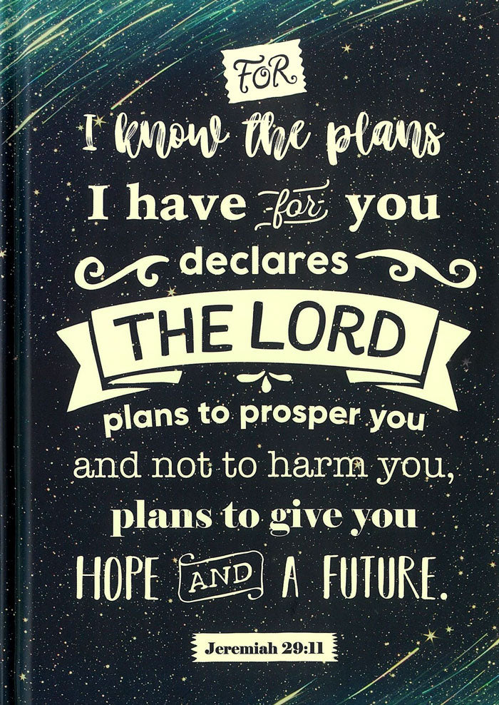 Journal (H/B) - For I Know the Plans - A5