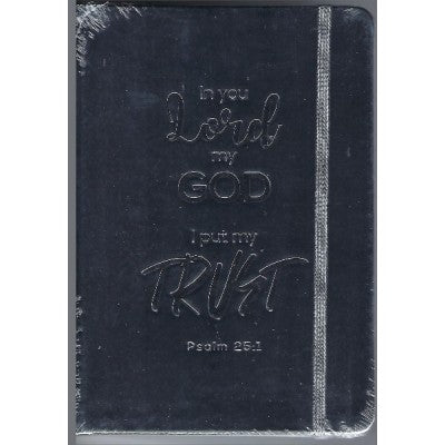 Journal In You Lord My God - Silver Foil